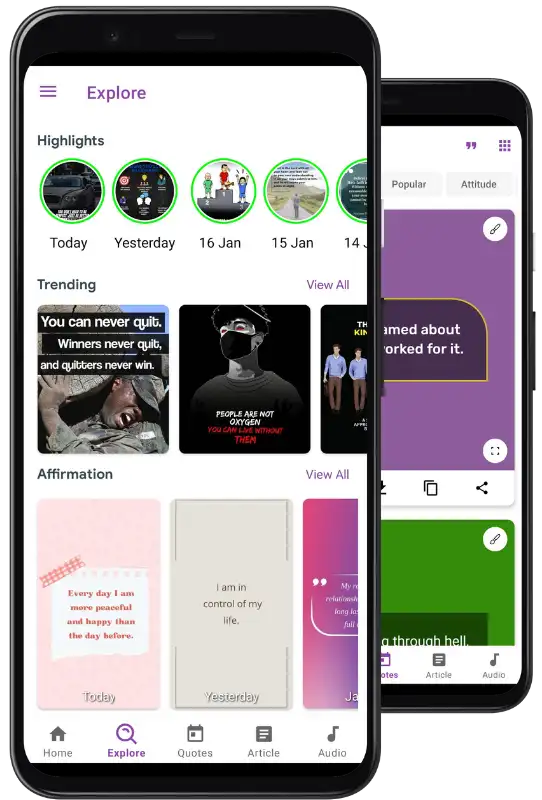 quotes app
